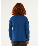RIP CURL BOYS HERITAGE POLAR FLEECE - LIGHT NAVY