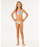 RIP CURL GIRLS MALIBU BIKINI - MULTICO