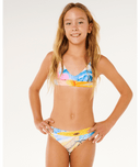 RIP CURL GIRLS MALIBU BIKINI - MULTICO