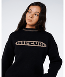 RIP CURL HALF MOON BAY SWEATER - BLACK