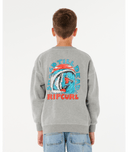 BOYS SHRED TILL DEAD CREW - GREY MARLE