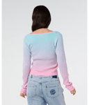 RIP CURL CATALINA OMBRE KNIT TOP - MULTICO
