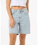 RIP CURL AGGIE RELAXED DENIM SHORT - VINTAGE BLUE
