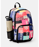 EVO 18L BACKPACK - BLACK/MULTI/PINK