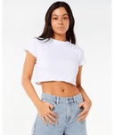 RIP CURL TABBY DENIM SHORT - VINTAGE BLUE