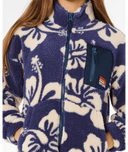 RIP CURL GIRLS SURFSIDE Z/T POLAR - NAVY