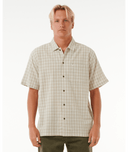 RIP CURL CLASSIC SURF CHECK S/S SHIRT - BONE