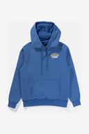 RHYTHM MOTEL VINTAGE FLEECE HOOD - COBALT
