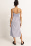 RHYTHM PARADISO BABYDOLL MIDI DRESS - SOFT BLUE
