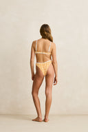 RHYTHM LONDON CHECK HI CUT PANT - APRICOT