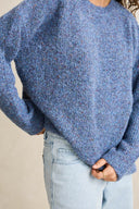 RHYTHM BANKS KNIT JUMPER - DARK BLUE