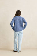 RHYTHM BANKS KNIT JUMPER - DARK BLUE