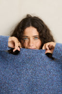 RHYTHM BANKS KNIT JUMPER - DARK BLUE