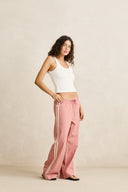 RHYTHM KIRRA CHECK PANT - PINK