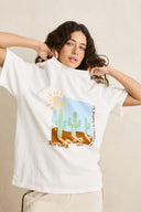 RHYTHM VINTAGE DESERT OVERSIZED T-SHIRT - VINTAGE WHITE