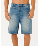 INNER VISIONS DENIM WALKSHORT - LIGHT DIRTY BLUE