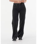 RIP CURL AGGIE RELAXED JEANS - BLACK