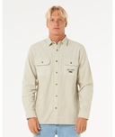 RIP CURL RAW ENERGY CORD L/S SHIRT - BONE