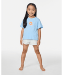 GIRL SURF MAGIC ART TEE- SKY BLUE