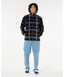 RIP CURL FUN TIMES POLAR FLEECE - BLACK/GREY