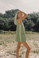 RHYTHM HANALEI MINI DRESS - GREEN