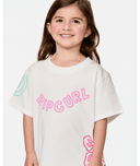 RIP CURL GIRL SUNSHINE CLUB OG TEE - BONE