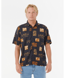 RIP CURL AOTS TY WILLIAMS S/S SHIRT - WASHED BLACK