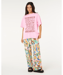 RIP CURL SUNSET LUAU BEACH PANT - CREAM