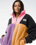 BLOCK PARTY POLAR FLEECE - CHARCOAL