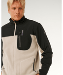 RIP CURL ANTI SERIES SEARCH ZIP CREW - STONE