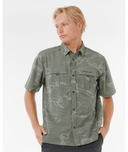 RIP CURL SEARCH AEROTECH 4WAY S/S SHIRT - DEEP CACTUS