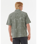 RIP CURL SEARCH AEROTECH 4WAY S/S SHIRT - DEEP CACTUS