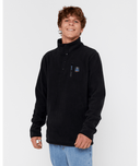 RIP CURL SEARCH POLAR FLEECE CREW - BLACK