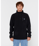 SEARCH POLAR FLEECE CREW - BLACK