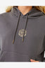 RIP CURL BUTTERFLY ICON RELAXED HOOD - CHARCOAL GREY