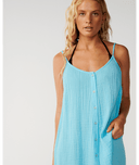 RIP CURL PREMIUM SURF COVER UP - SKY BLUE