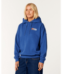 RIP CURL SURF PUFF HERITAGE HOOD - NAVY/RED