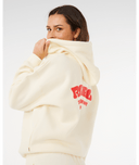 RIP CURL SURF PUFF HERITAGE HOOD  - CAYENNE