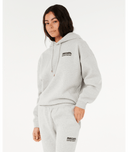 SURF PUFF HERITAGE HOOD - GREY MARLE