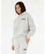 SURF PUFF HERITAGE HOOD - GREY MARLE