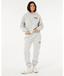 SURF PUFF HERITAGE HOOD - GREY MARLE