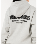 SURF PUFF HERITAGE HOOD - GREY MARLE