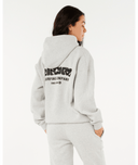 SURF PUFF HERITAGE HOOD - GREY MARLE