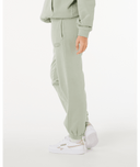 RIP CURL VARSITY SPORTS TRACK PANT- AQUA GRAY