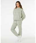 RIP CURL VARSITY SPORTS TRACK PANT- AQUA GRAY