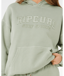 RIP CURL VARSITY SPORTS TRACK PANT- AQUA GRAY