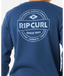 RIP CURL STAPLER CREW - WASHED NAVY