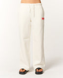 RIP CURL SURF PUFF WIDE LEG TRACKPANT - CAYENNE
