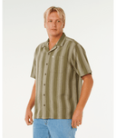RIP CURL CLASSIC SURF WEAVER S/S SHIRT - FATIGUE