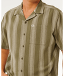 RIP CURL CLASSIC SURF WEAVER S/S SHIRT - FATIGUE